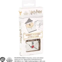 Hogwarts Acceptance Letter Metal Keychain