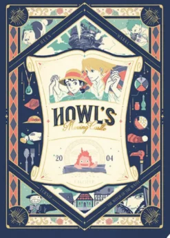 Howl's Moving Castle Art Déco Clear Folder A4