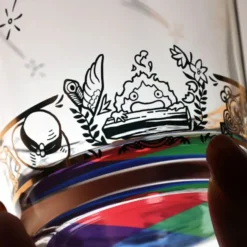 Howl & Sophie Engraved Glass 270 ml
