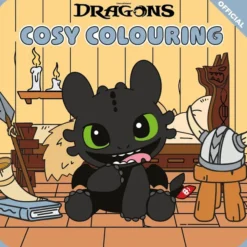 How to Train Your Dragon: Cosy Colouring