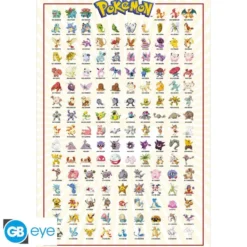 (H6) Poster Maxi Kanto 151