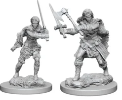 Human Female Barbarian