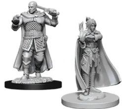 Human Male Ranger & Moon Elf Sorcerer