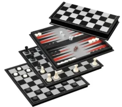 3 in 1 Chess, Backgammon and Checkers Set