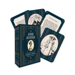 Jane Austen - A Card and Trivia Game: 52 illustrated cards