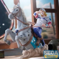 Johnny Joestar & Horse Steel Ball Run PVC Figure 18 cm
