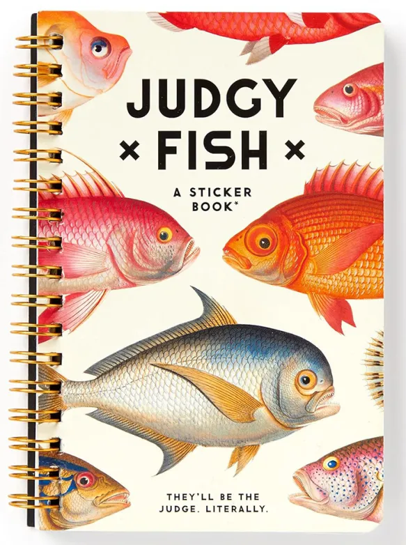 Judgy Fish Sticker Book