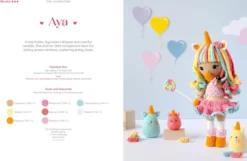 Kawaii Crochet Dolls: Amigurumi patterns for 10 adorable dolls and 30 characters