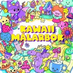 Kawaii målarbok