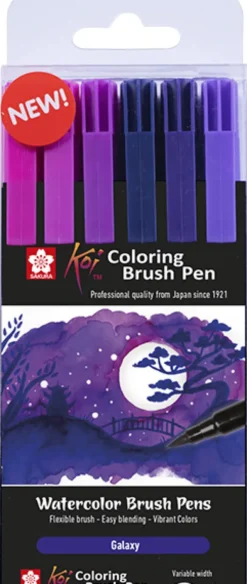 Koi Color Brush Galaxy Set 6