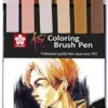 Koi Color Brush Portrait Set 6