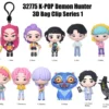 K-Pop Demon Hunter 3D PVC Bag Clips Series 1