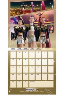 K-Pop Demon Hunters 2027 16-Month Official Wall Calendar