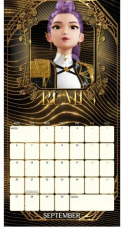 K-Pop Demon Hunters 2027 Official Wall Calendar