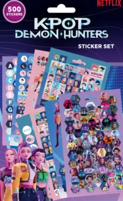 KPop Demon Hunters Sticker Set - 500 pcs