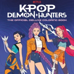 K-Pop Demon Hunters: The Official Deluxe Coloring Book