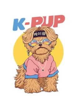 K-Pup Postcard Print A6