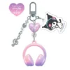 Kuromi Headphones Mascot Charm