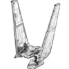 Kylo Ren's Command Shuttle Metal Model Kit