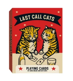 Last Call Cats Playing Cards