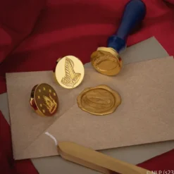 Leaf, Crown & Ring - Wax Stamp Set 3-Pack