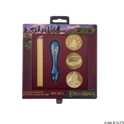 Leaf, Crown & Ring - Wax Stamp Set 3-Pack