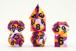 Lesbian Flag set of silicone dice