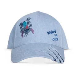 Lilo & Stitch Curved Bill Cap - Weird But Cute