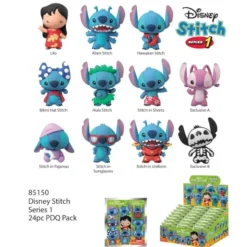 Lilo & Stitch 3D Foam Bag Clips