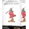 Loonboss on giant Cave Squig