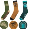 LotR Socks 3-pack Leaf, Ring & Door