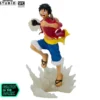 Luffy w/ Flaming Fist Figurine 16 cm
