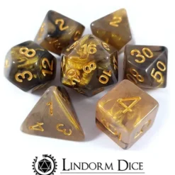 Lumen flower set of 7 Dice