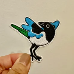 Magpie Wing Flap Patch