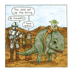 Mandalorian and Child 2027 Wall Calendar