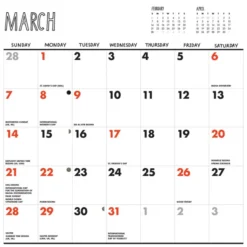 Mandalorian and Child 2027 Wall Calendar