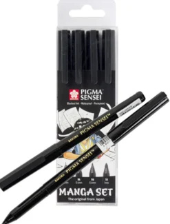 Manga Set Pigma Sensei 4 Pcs Black