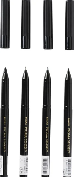 Manga Set Pigma Sensei 4 Pcs Black