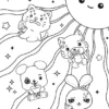 Mangatopia Puppies and Popsicles A Playfully Sweet Colouring Book