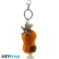 Meat on Bone Plush Keychain