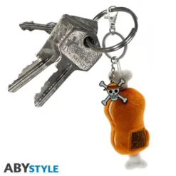 Meat on Bone Plush Keychain