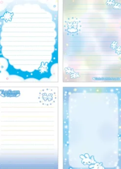 Memo Pad: Twin Rabbit Angels