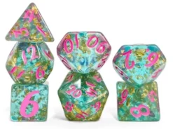 Mermaid Scales dice set of 7 Dice