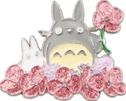 Metal Brooch Large & Small Totoro