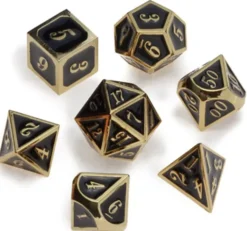 1: Metal Gold Series: Black