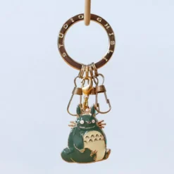 Metal Keyring Large Totoro A