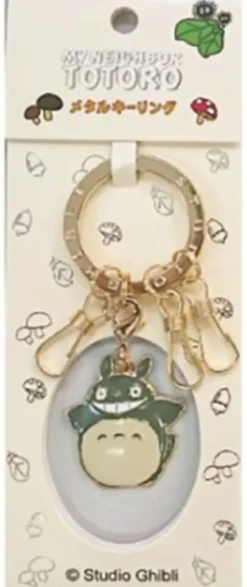 Metal Keyring Large Totoro B