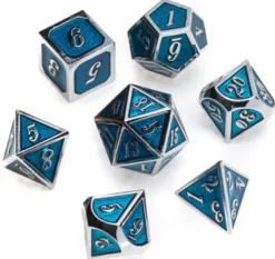 18: Metal Silver Series: Skyblue