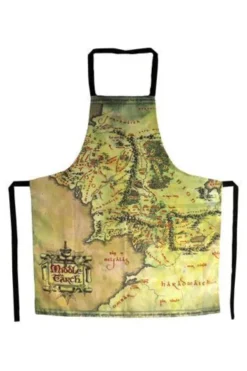 Middle Earth Map Cooking Apron