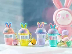 Mima Bunny Bubble Tea Keychain
